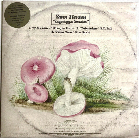 Yann Tiersen - Lagniappe Sessions - Mint- EP Record Store Day 2020 Mute RSD Pink Mushroom Colored Vinyl & Download - Classical