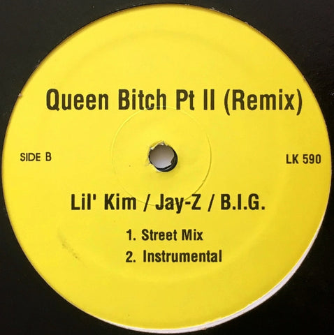 Lil' Kim / Snoop Dogg / Jay-Z / Notorious B.I.G. - How Many Licks Pt II (The Neptunes Remix) / Queen Bitch Pt II (Remix) - Mint- 12" Single Record 2001 Unofficial Release USA Vinyl - Hip Hop / Ragga HipHop - Shuga Records