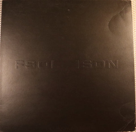 FSOL - ISDN - VG+ LP Record 1994 Virgin UK Original RARE Vinyl & Velcro Poster Cover - Electronic / IDM / Ambient / Experimental