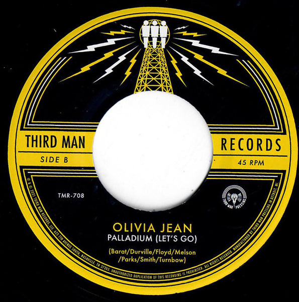 April March / Olivia Jean - Palladium - New 7" Single Record 2021 Third Man USA Black Vinyl - Indie Rock / Yé-Yé