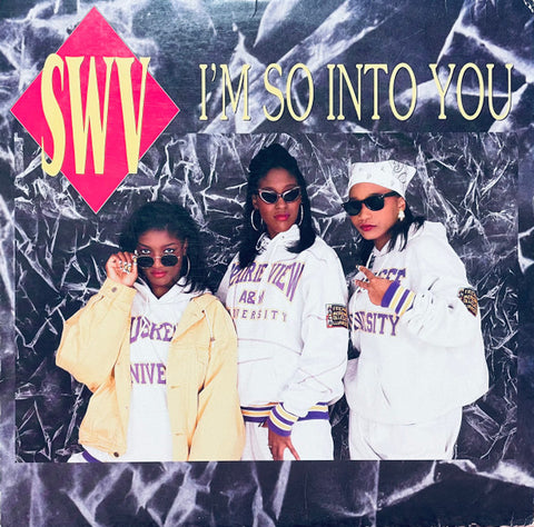 SWV - I'm So Into You - VG 12" Single Record 1992 RCA USA White Label Promo Vinyl - R&B / Hip Hop - Shuga Records