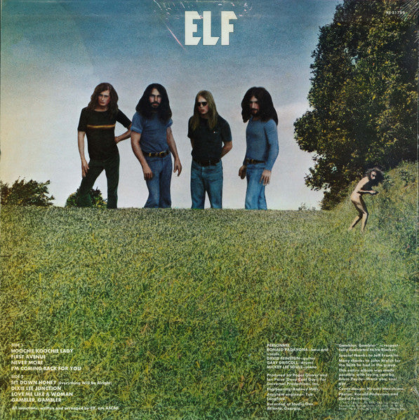 Elf - Elf - VG+ LP Record 1972 Epic USA Original Press Vinyl - Hard Rock / Psychedelic Rock - Shuga Records