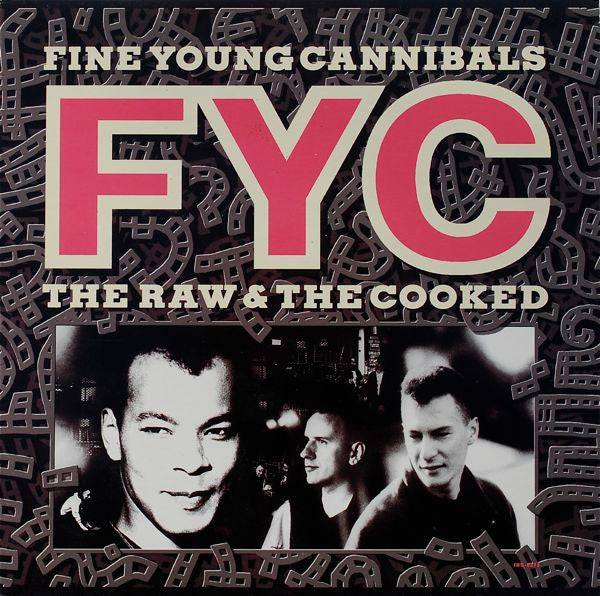 Fine Young Cannibals - The Raw & The Cooked - VG+ LP Record 1989 IRS USA Vinyl - Pop Rock