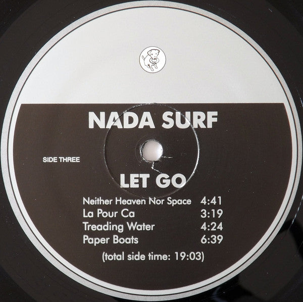 Signed Autographed By Matthew Caws - Nada Surf - Let Go - Mint- 2 LP Record 2009 Barsuk USA Vinyl, Insert & Download - Indie Rock