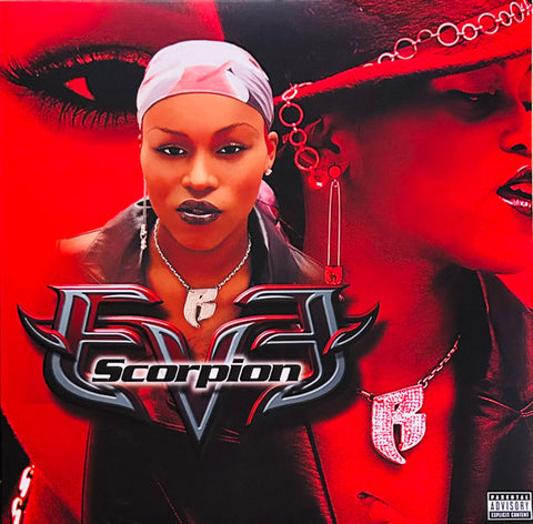 Eve ‎– Scorpion (2001) - Mint- 2 LP Record 2021 Ruff Ryders Interscope Red with Black Splatter Vinyl - Hip Hop