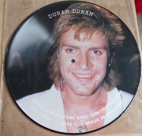 Duran Duran - Interview - Mint- LP Record 1987 Baktabak UK Picture Disc Vinyl - Interview / Non-Music - Shuga Records