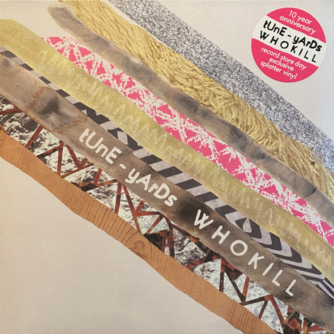 tUnE-yArDs - w h o k i l l (2011) - LP Record Store Day 2021 RSD 4AD Green/Pink/Black Splatter on White Vinyl - Indie Rock / Art Rock / Experimental