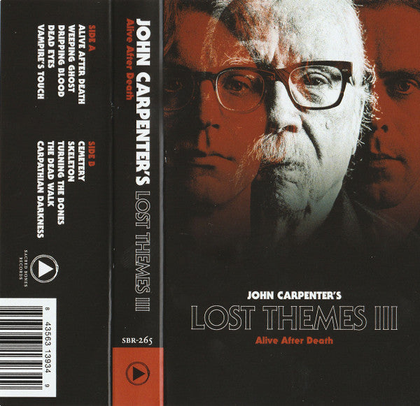 John Carpenter - Lost Themes III: Alive After Death - New Cassette 2021 Sacred Bones Vinyl - Electronic / Synthwave / Horror Soundtrack