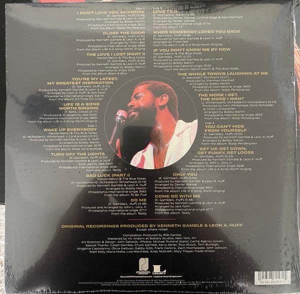 Teddy Pendergrass - The Best Of Teddy Pendergrass - Mint- 2 LP Record 2021 Philadelphia International USA Vinyl - Soul / Funk - Shuga Records