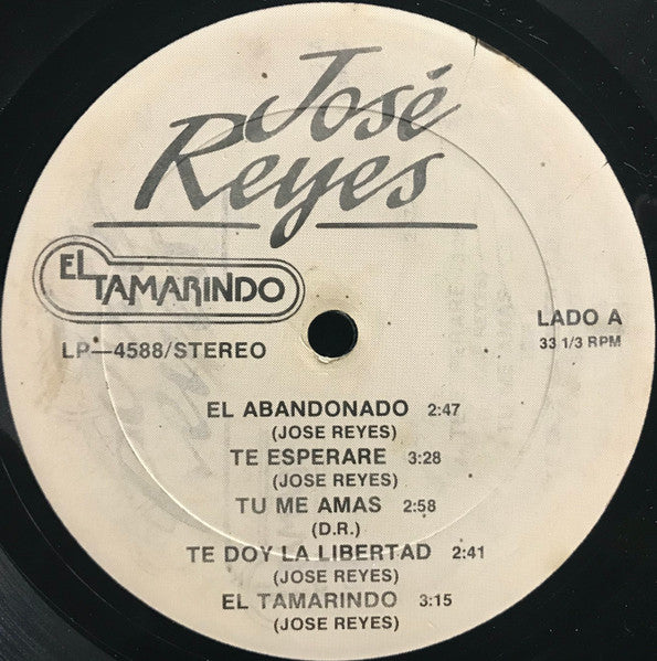 José Reyes - El Abandonado - Mint- LP Record 1975 El Tamarindo USA Vinyl - Latin / Pop - Shuga Records