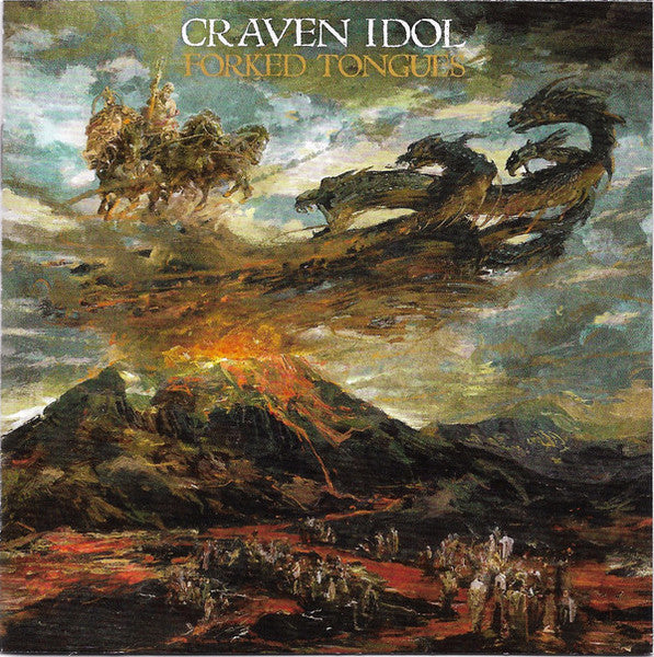 Craven Idol - Forked Tongues - New LP Record 2021 Dark Descent USA Vinyl & Insert - Black Metal / Thrash - Shuga Records