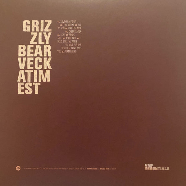 Grizzly Bear - Veckatimest (2009) - Mint- 2 LP Record 2014 Warp Vinyl Me Please Pink & Orange Vinyl & Booklet - Indie Rock / Folk Rock / Acoustic