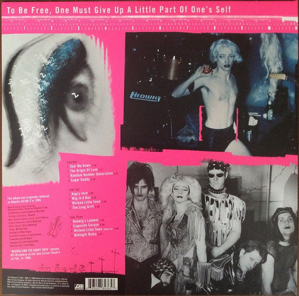 Hedwig And The Angry Inch - Hedwig And The Angry Inch (Original Cast Recording 1999) - New 2 LP Record 2021 Atlantic Rhino Rocktober Pink Vinyl - Musical / Glam Rock - Shuga Records