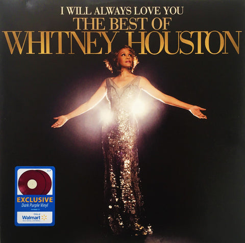 Whitney Houston - I Will Always Love You: The Best Of Whitney Houston - Mint- LP Record 2021 Arista Walmart Exclusive USA Dark Purple Vinyl - Soul / R&B / Synth-pop