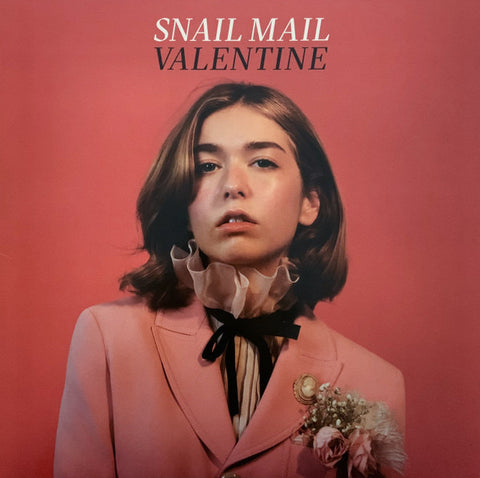 Snail Mail - Valentine - Mint- LP Record 2021 Matador USA White and Gold Explosion Vinyl - Indie Rock / Indie Pop