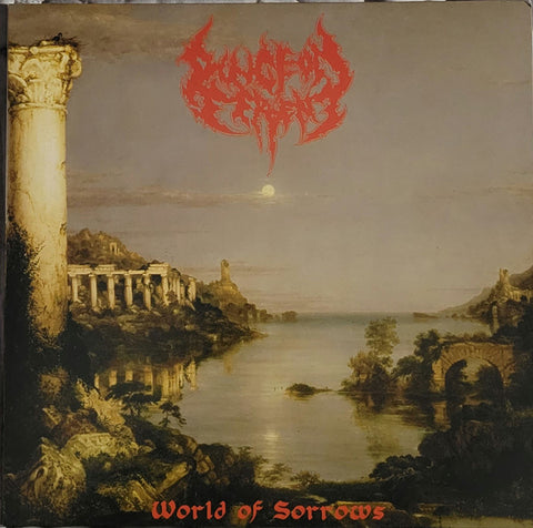 Dungeon Serpent - World Of Sorrows - New LP Record 2021 Nameless Grave Ruby Red Vinyl - Death Metal / Melodic Death Metal (100 Made) - Shuga Records