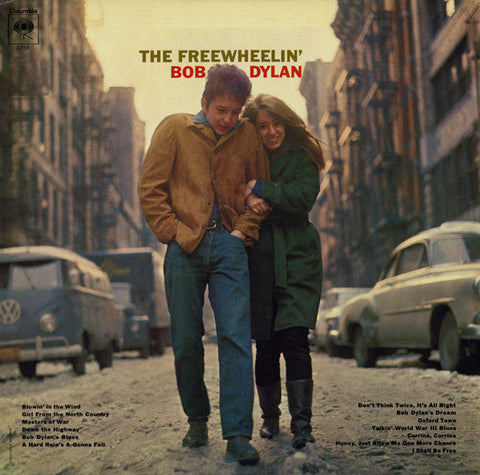 Bob Dylan - The Freewheelin' Bob Dylan (1963) - VG+ LP Record 1986 Columbia USA Vinyl - Rock / Folk Rock - Shuga Records