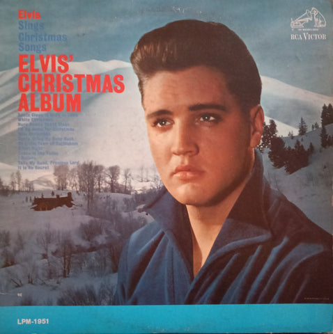 Elvis Presley ‎– Elvis' Christmas Album - VG 1964 Mono USA Original - Holiday / Rock & Roll - Shuga Records