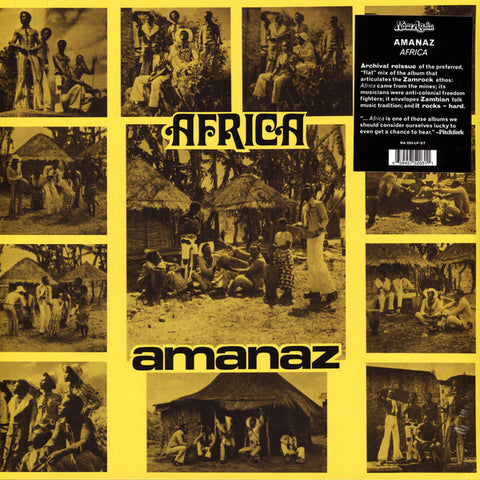 Amanaz - Africa (1975) - New LP Record 2022 Now-Again "Flat" Mix Vinyl - African / Psychedelic Rock / Zamrock