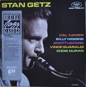 Stan Getz / Cal Tjader - Stan Getz With Cal Tjader (1958) - Mint- LP Record 1987 Fantasy Original Jazz Classics Red Vinyl - Jazz / Afro-Cuban