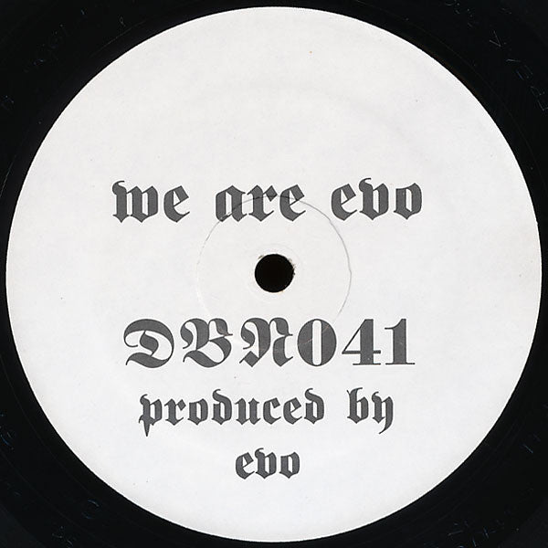 EVO - We Are EVO - VG+ 12" Single Record 1995 Drop Bass Network USA Vinyl - Midwest Techno / Acid / Hardcore