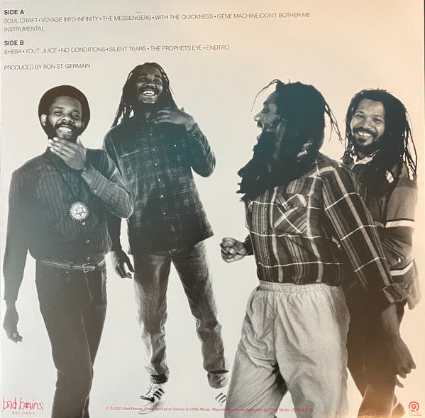 Bad Brains – Quickness (1989) - New LP Record 2022 ORG Music Black Vinyl - Punk Rock / Reggae / Hardcore