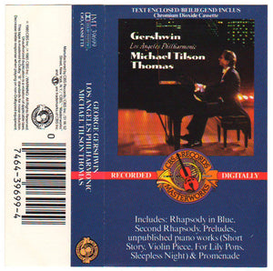 Gershwin Michael Tilson Thomas - Los Angeles Philharmonic - Gershwin - Used Cassette 1985 CBS Tape - Classical