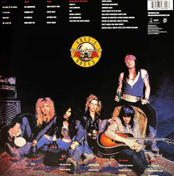 Guns N' Roses - Appetite For Destruction (1987) - New 2 LP Record 2018 Geffen 180 gram Vinyl, Hologroove Hologram & Download - Hard Rock / Arena Rock - Shuga Records