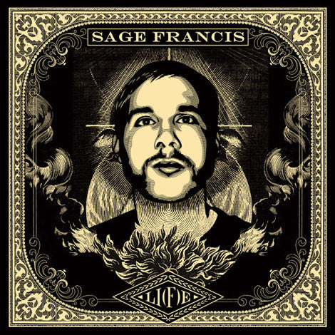 Signed Autographed - Sage Francis - Li(f)e - Mint- 2 LP Record 2010 Anti- USA Original Press Black Vinyl, Poster & Download - Hip Hop - Shuga Records