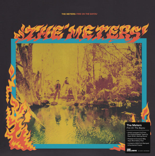 The Meters - Fire On The Bayou (1975) - New LP Record 2022 Reprise Vinyl Me, Please Club USA Aqua-Blue Galaxy 180 gram  Vinyl - Funk / Bayou Funk / Soul - Shuga Records