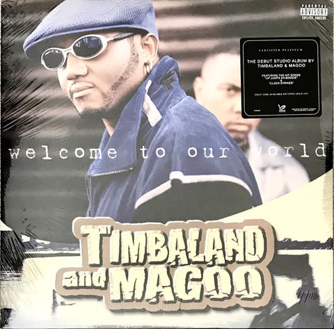 Timbaland & Magoo - Welcome To Our World (1997) - Mint- LP Record 2022 Blackground Vinyl - Hip Hop - Shuga Records