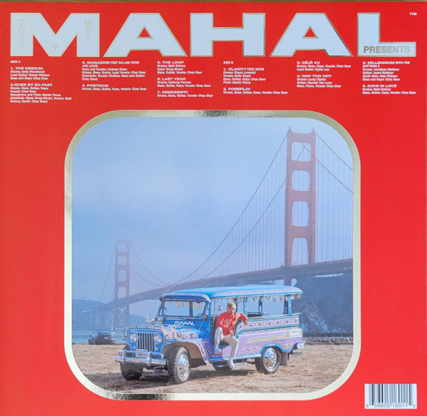 Toro Y Moi - Mahal - New LP Record 2022 Dead Oceans Secretly Society Club Edition Red & White Marble Smoke Vinyl, Bumper Sticker, Hotel Keychain & Download - Indie Pop