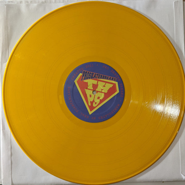 Unknown Artist - Pro Skater Breaks - Mint- LP Record 2022 Relentless Cuts USA Golden Yellow Vinyl, Cue Sheet & Sticker Sheet - Hip Hop / DJ Battle Tool / Breaks