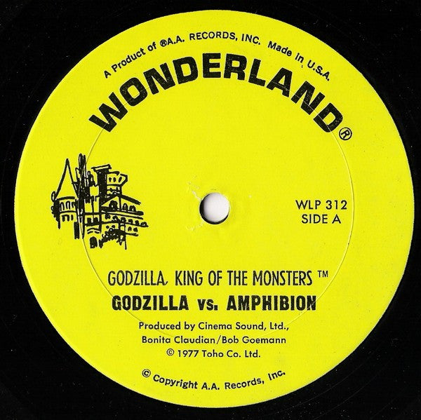 Godzilla King of the Monsters Vinyl Wonderland Records orders Alien Invasion Amphibion