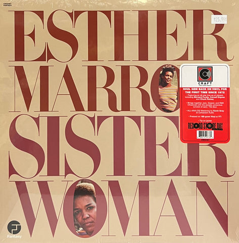 Esther Marrow - Sister Woman (1972) - Mint- LP Record Store Day 2022 Fantasy Craft 180 gram Vinyl - Soul / Gospel / Soul-Jazz (Copy)