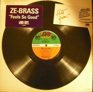 Ze-Brass - Feels So Good - Mint- 12" Single Record 1983 Atlantic RFC USA Promo Vinyl - Disco / Funk