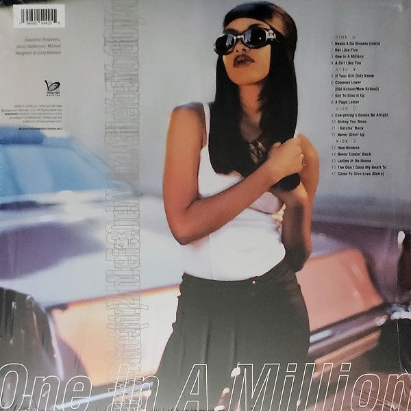 Aaliyah - One In A Million (1996) - VG+ 2 LP Record 2022 Blackground Urban Outfitters Exclusive Coke Bottle Clear & Cream Galaxy Vinyl - Hip Hop / Soul - Shuga Records