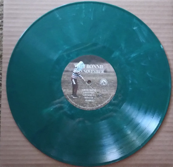 Why Bonnie - 90 In November - Mint- LP Record 2022 Keeled Scales Peacock Green Vinyl & Download - Indie Rock / Dream Pop