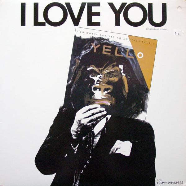 Yello - I Love You (Extended Dance Version) - VG+ 12" Single Record 1983 Elektra USA Vinyl - Synth-pop - Shuga Records