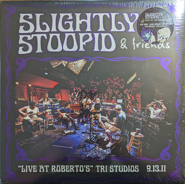 Slightly Stoopid - Slightly Stoopid & Friends "Live At Roberto's" Tri Studios 9.13.11- New 4 LP Record 2021 Stoopid Purple Black Smoke Vinyl - Reggae - Shuga Records