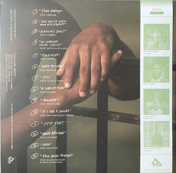 Saba Few Good Things Green Vinyl Obi Strip top 2LP