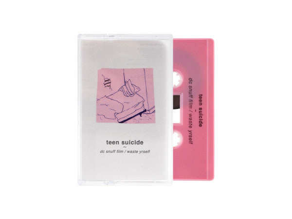 Teen Suicide - DC Snuff Film / Waste Yrself - New Cassette 2015 Run for Cover Pink Tape - Indie Rock / Lo-Fi / Emo / Punk - Shuga Records