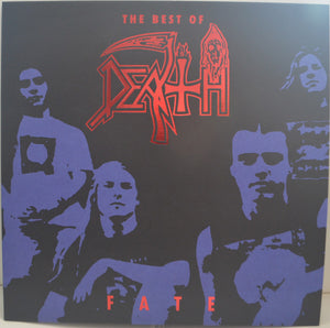 Death – Fate: The Best Of Death (1992) - Mint- LP Record Store Day 2023 Relapse RSD Blue With Black/Red/White Splatter - Death Metal - Shuga Records