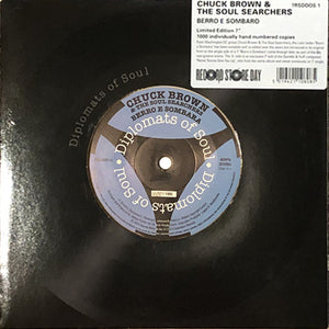 Chuck Brown & The Soul Searchers – Berro E Sombaro (1979) - New 7" Single Record Store Day 2023 Diplomats Of Soul UK RSD Vinyl & Numbered - Soul / Funk / Latin - Shuga Records