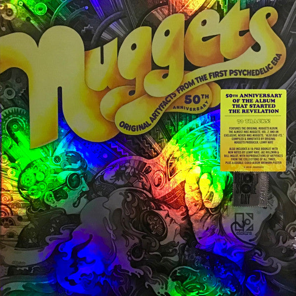 Various - Nuggets (Original Artyfacts From The First Psychedelic Era) (50th Anniversary) - New 5 LP Record Store Day Box Set 2023 Elektra Rhino RSD Vinyl - Psychedelic Rock / Garage Rock / Folk Rock / Sunshine Pop - Shuga Records