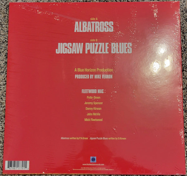 Fleetwood Mac - Albatross / Jigsaw Puzzle Blues - New EP Record Store Day 2023 Blue Horizon RSD Red Vinyl - Classic Rock / Blues Rock - Shuga Records