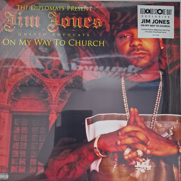 The Diplomats Present Jim Jones – On My Way To Church (2004) - New 2 LP Record Store Day 2023 Koch RSD Red Vinyl - Hip Hop - Shuga Records