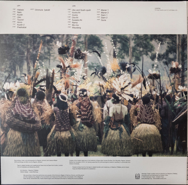 Ragnar Johnson & Jessica Mayer - Spirit Cry Flutes and Bamboo Jews Harps from Papua New Guinea: Eastern Highlands and Madang -  New 2 LP Record 2023 Ideologic Organ Vinyl & Booklet - Folk / World / Aboriginal