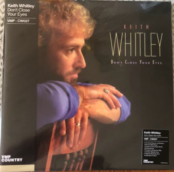 Keith Whitley – Don't Close Your Eyes (1988) - New LP Record 2024 RCA Vinyl Me Please Club Lavender Marble 180 gram Vinyl - Country - Shuga Records