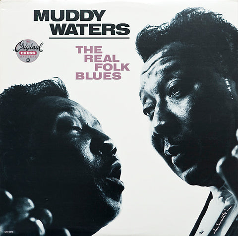 Muddy Waters - The Real Folk Blues (1966) - VG LP Record 1987 Chess MCA USA Vinyl - Chicago Blues - Shuga Records